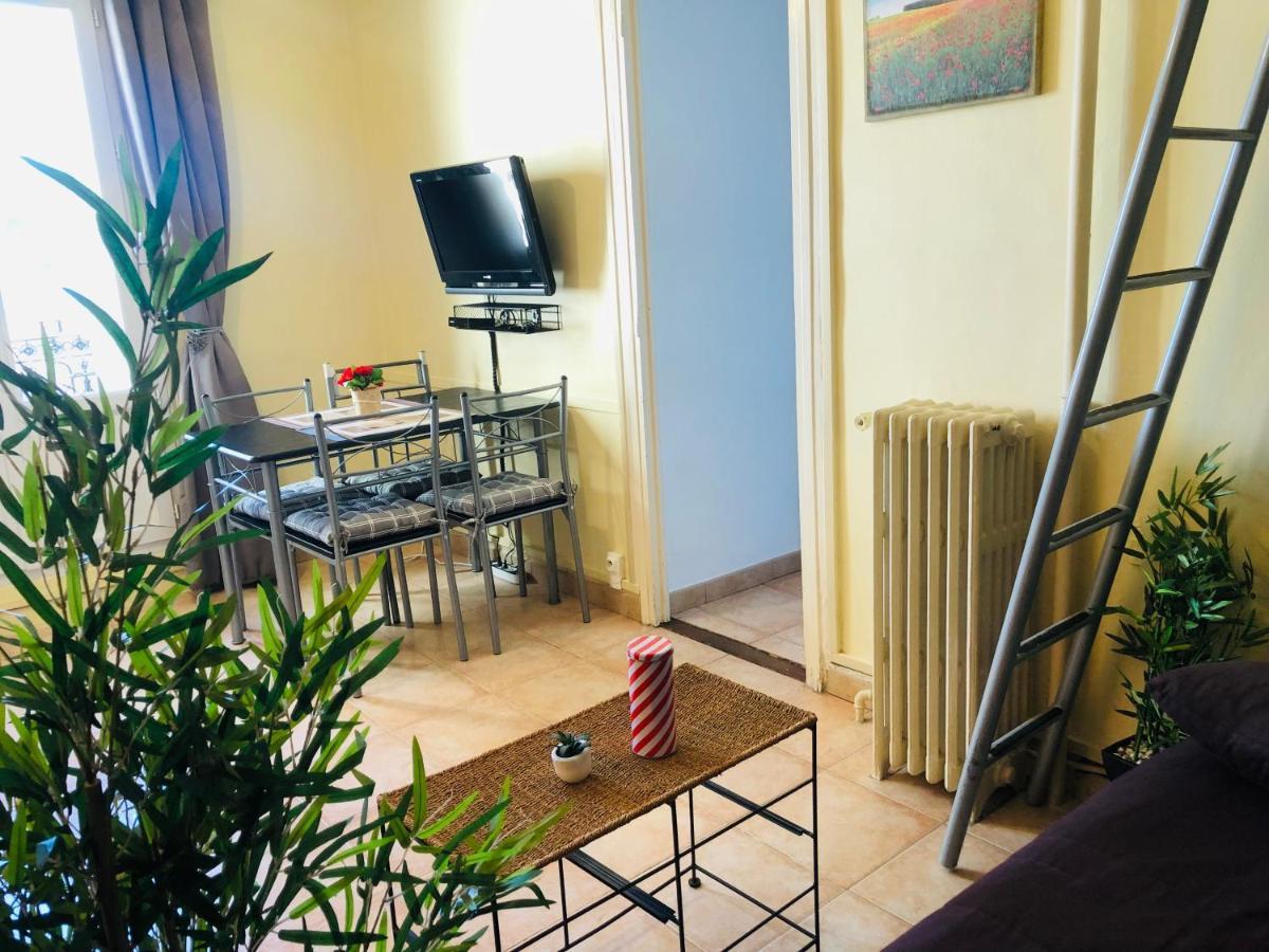 "Studio Ensoleille A Deux Pas Des Plages Avec Sa Grande Terrasse Privee !" นีซ ภายนอก รูปภาพ
