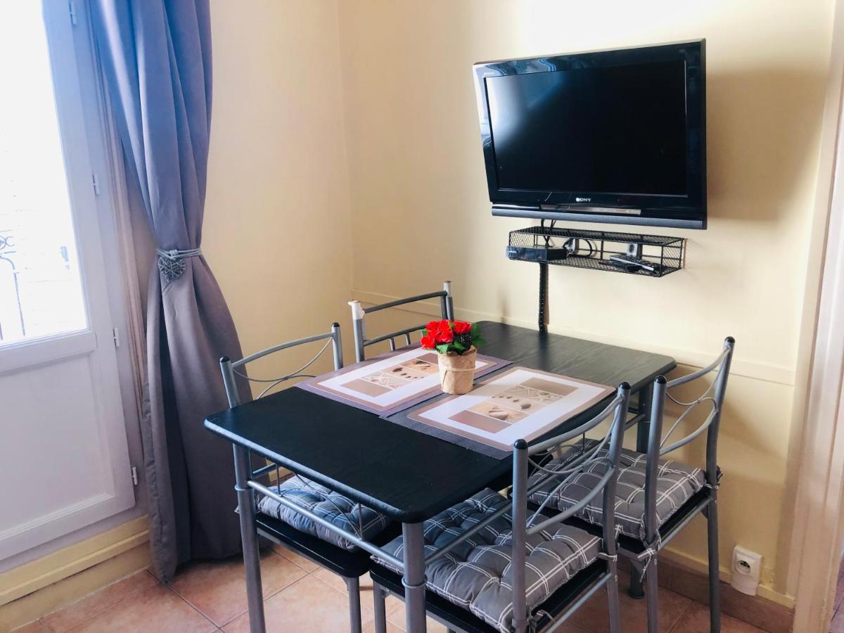 "Studio Ensoleille A Deux Pas Des Plages Avec Sa Grande Terrasse Privee !" นีซ ภายนอก รูปภาพ