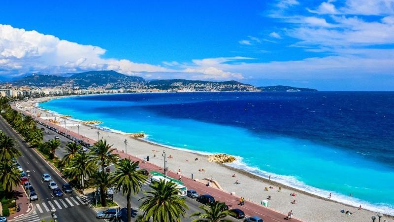 "Studio Ensoleille A Deux Pas Des Plages Avec Sa Grande Terrasse Privee !" นีซ ภายนอก รูปภาพ
